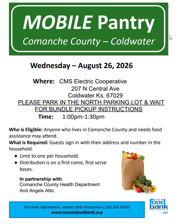 August Mobile Pantry Flyer